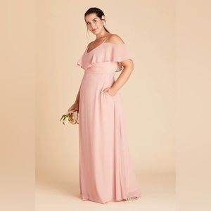Jane Convertible Dress - Chiffon Rose Quartz aka Dusty Rose